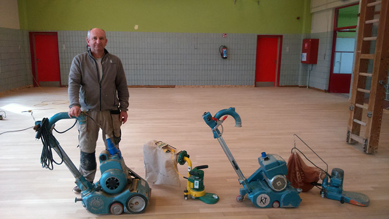 Travail toujours réalisé avec le patron
